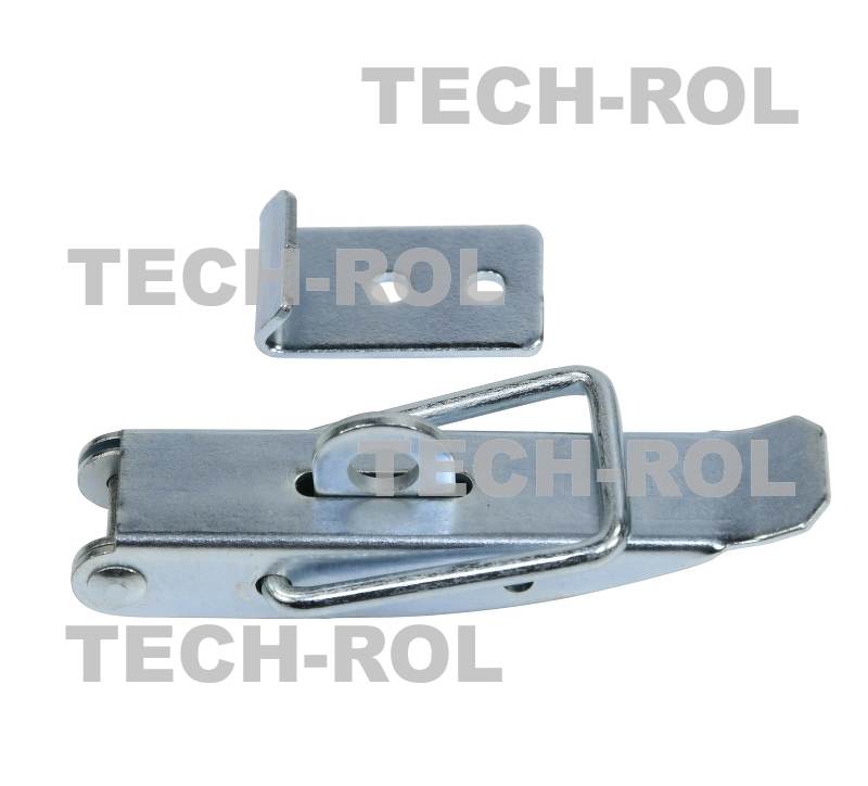 Spinacz zamek burty uniwersalny 115 mm x 17 mm klamra z drutu fi-5mm 10szt