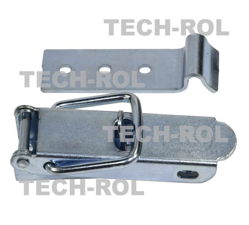 Spinacz zamek burty uniwersalny 195 mm x 30 mm ze skoblem klamra z 10szt