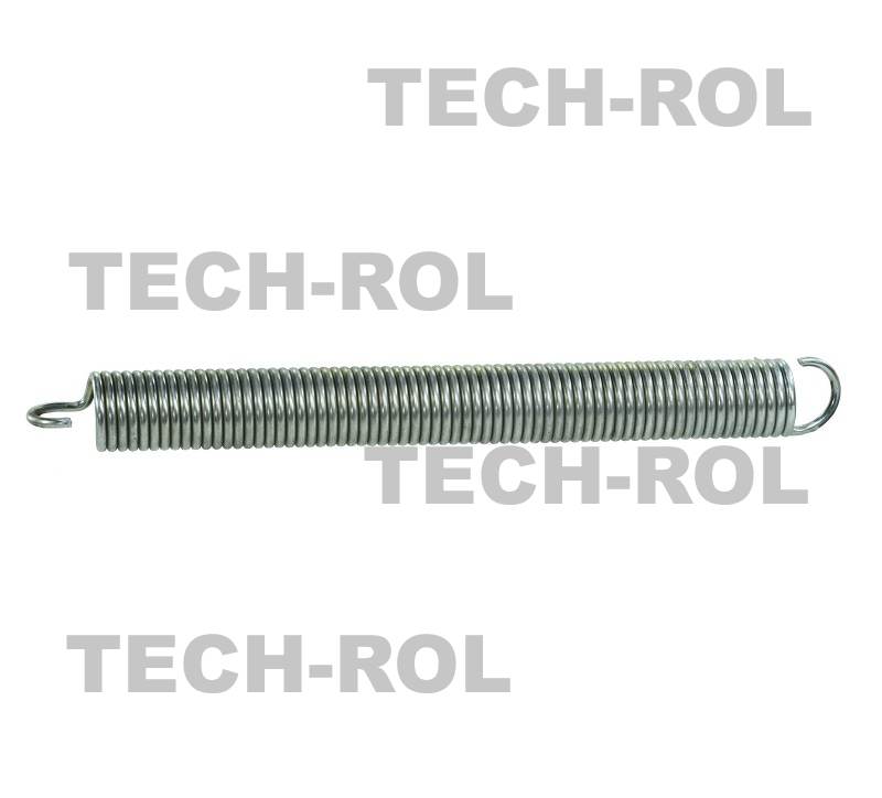 Sprężyna naciągowa klapy ocynkowana U.400.500.4030.AX Prasa zwijająca