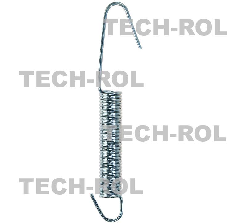 Sprężyna naciągowa L-265 mm długi zaczep Siewnik Famarol 3074160100