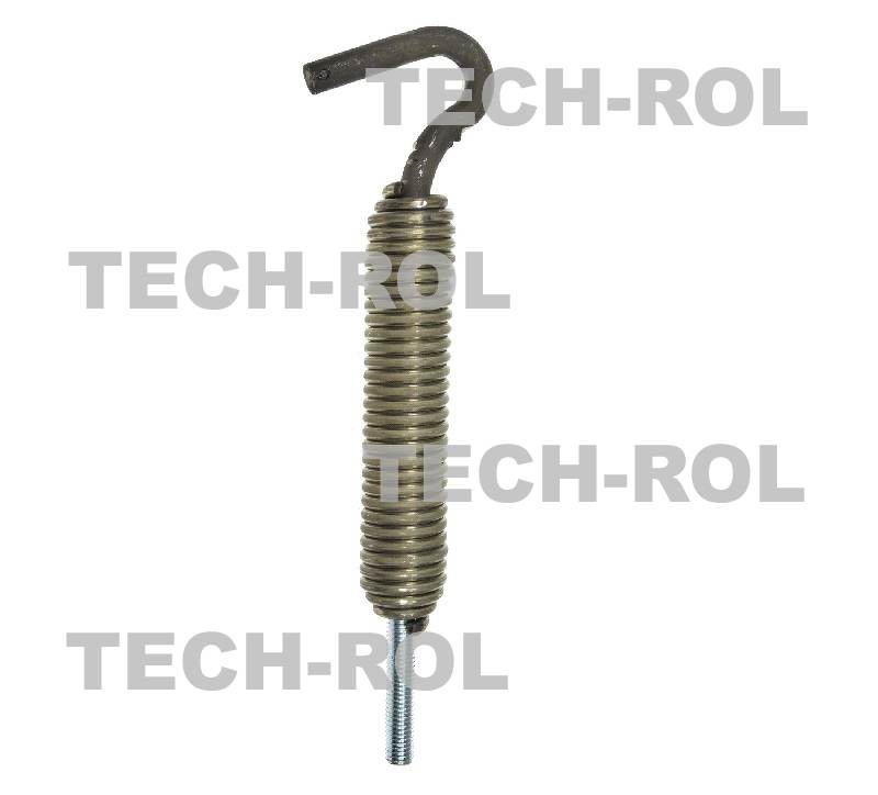 Sprężyna wideł stary typ z hakiem Przetrząsacz widłowy konny