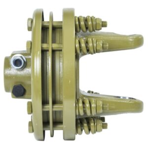 Sprzęgło cierne 35x106 6 frezów 1 3/8 cala moment sprzęgła 2500Nm 4