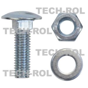Śruba z nakrętką i podkładką M10X35 do bagnetu podwójnego 10szt