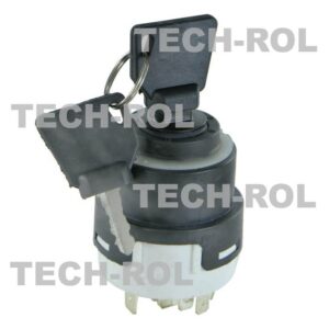 Stacyjka z kluczykiem do ładowarek teleskopowych JCB 9 PIN 70180184