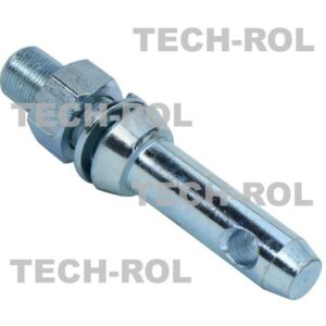 Sworzeń łącznika dolnego fi-22 mm L-137 mm gwint M22x1,5 kat. 1