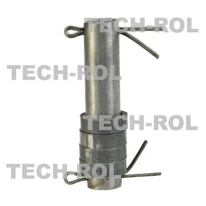 Sworzeń z tulejkami RBJ do bijaków B-6 Rozdrabniacz bijakowy RBJ