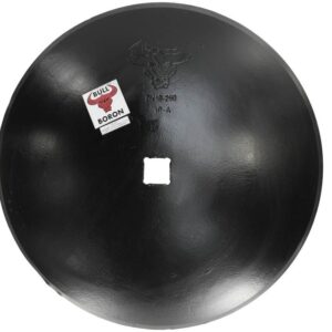 Talerz gładki fi - 460 mm grubość - 3,5 mm otwór 30 mm / 30 mm stal