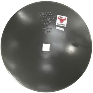 Talerz gładki fi - 460 mm grubość - 3,5 mm otwór 30 mm / 30 mm stal