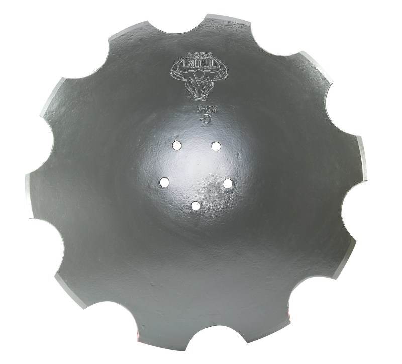 Talerz zębaty fi - 510 mm grubość - 4 mm 5 - otworów / rozstaw 98 mm