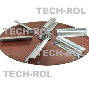 Tarcza lewa rozrzucająca metalowa średnica 60cm,6-łop.;Rozsiewacz