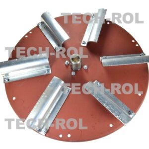 Tarcza prawa metalowa kompletna Rozsiewacz RCW-3 2011020417 Produkt krajowy