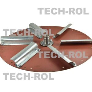 Tarcza prawa rozrzucająca metalowa średnica 60cm,6-łop.;Rozsiewacz