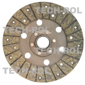 Tarcza sprzęgła 2-stopnia fi-280 mm 28 frezów okładzina pleciona pasuje