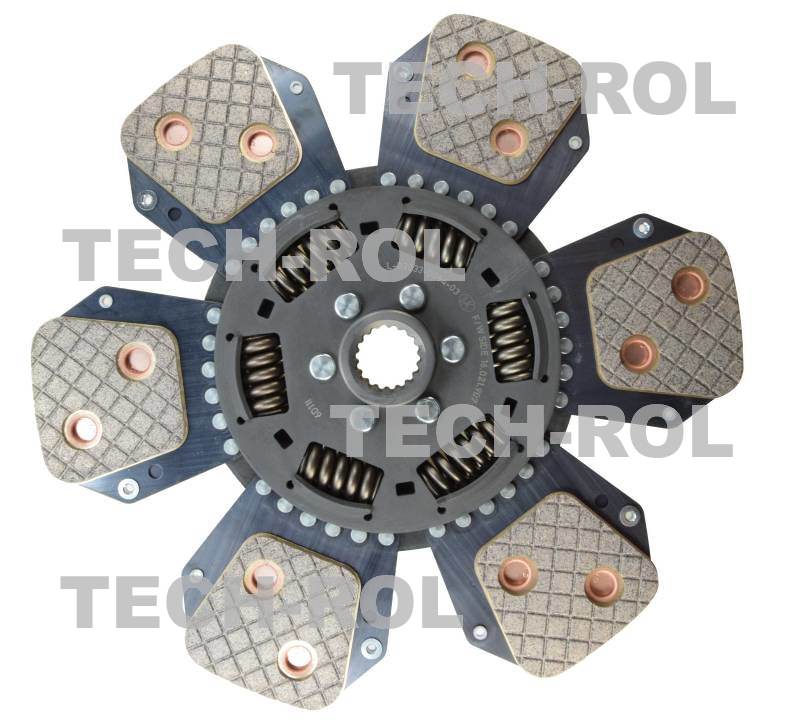 Tarcza sprzęgła fi-325 mm 18 frezów ceramiczna pasuje do Zetor