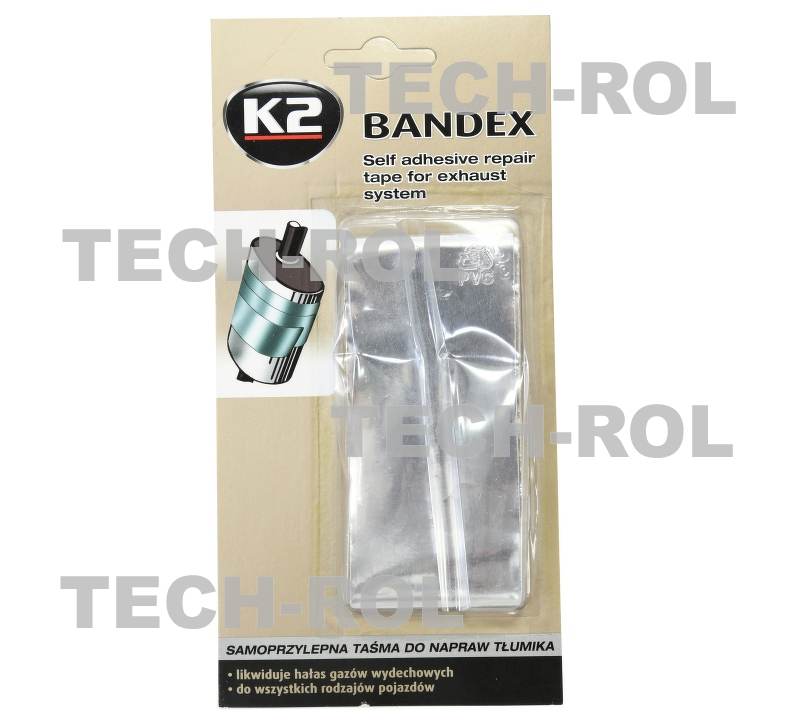 Taśma bandaż naprawczy do tłumika Bandex 1 m B305 K2