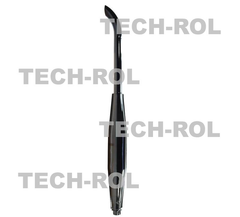 Tłumik beczka krzywy emalia 2-śruby zetor 52011420 Margo