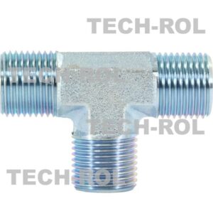 Trójnik hydrauliczny gwint calowy 1/2x1/2x1/2 cala krótki BBB1/2x1/2x1/2