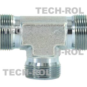 Trójnik hydrauliczny gwint metryczny 1,5x1,5x1,5 krótki BBB26x26x26