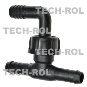 Trójnik plastikowy 3 x fi-12,5 mm rozłączny Opryskiwacz AP24TR12.5