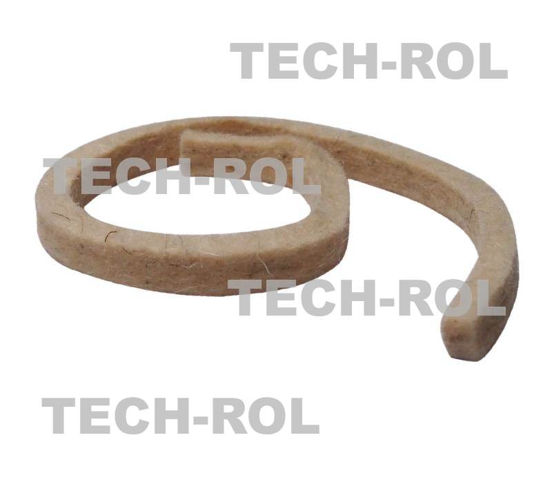 Uszczelka filcowa D-47 5x4x233 Przyczepa 6050165010 Produkt krajowy