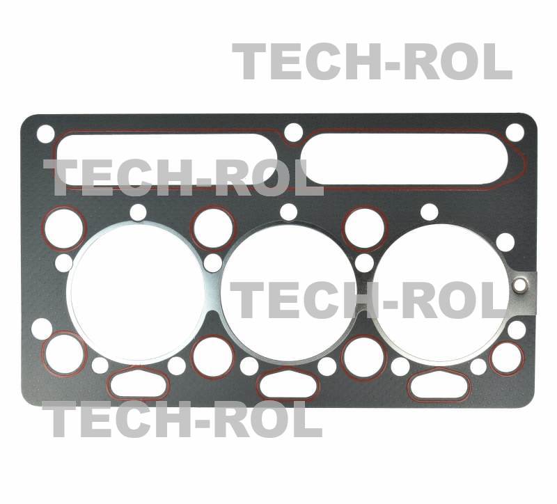 Uszczelka głowicy do MF-3 czarna ze ścieżką silikonową Morpak 36812127