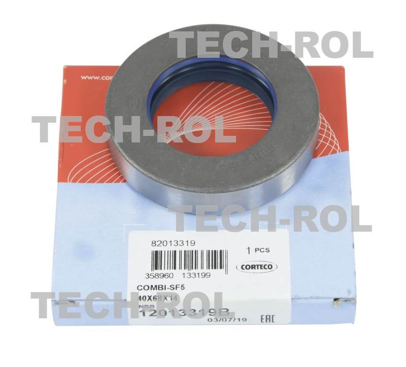 Uszczelniacz 40x68x14 12013319 przedniego napędu MF4/Landini 3426892M1