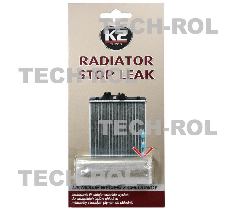Uszczelniacz do chłodnic w proszku 18,5g K2 Radiator Stop Leak T232 K2