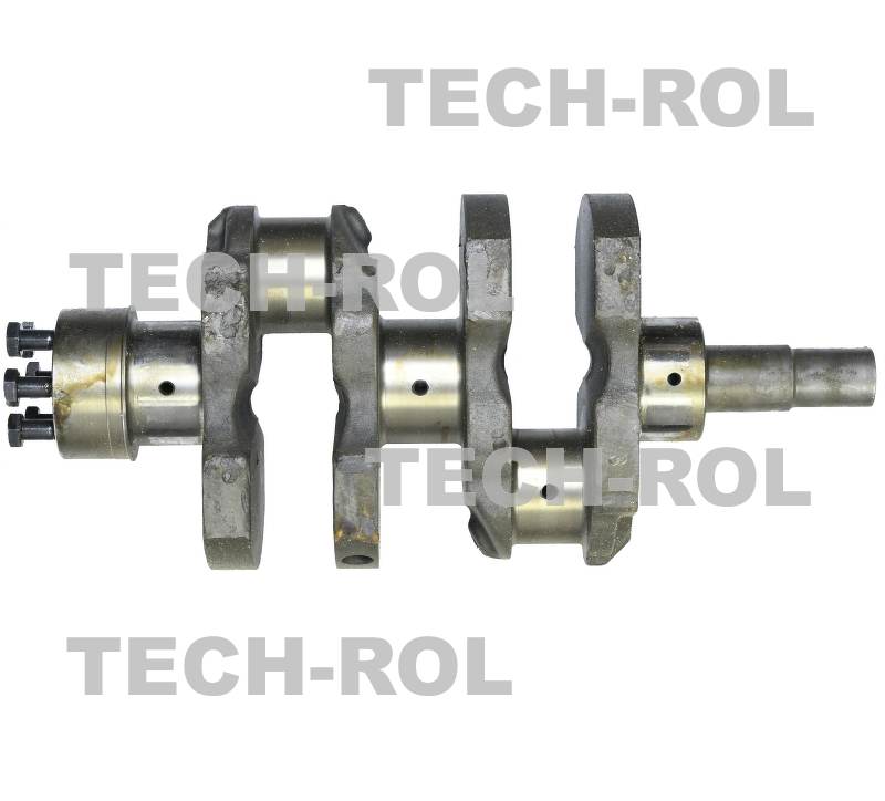 Wał korbowy silnika D21A1 azotowany koło zamachowe na śrubę M12 do T-25