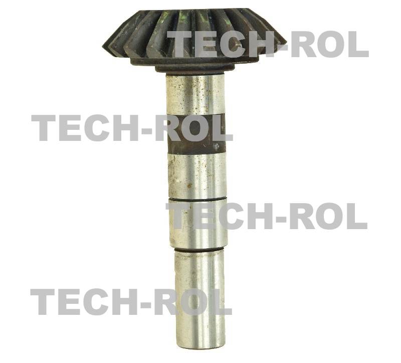 Wał kuty z kołem Z-20 końcówka fi-30mm Rozrzutnik 2208030020 Rolmus