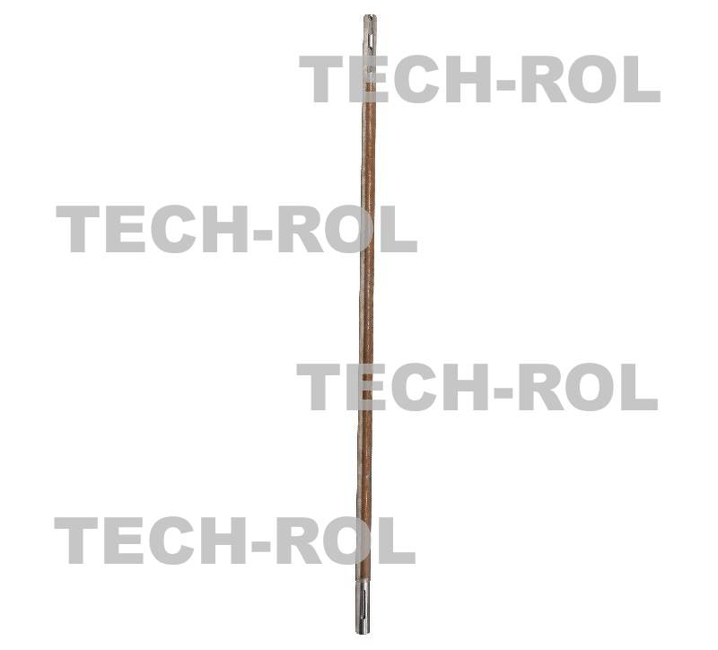 Wał poziomy ramy fi-25mm L- 110cm kosiarka SAMASZ-1,85m 104040600