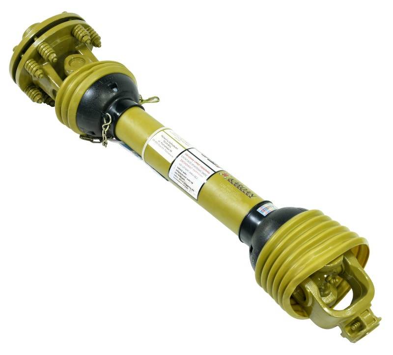 Wał przegubowo teleskopowy trójkątny 1240Nm 610-1108mm krzyżak 35x106