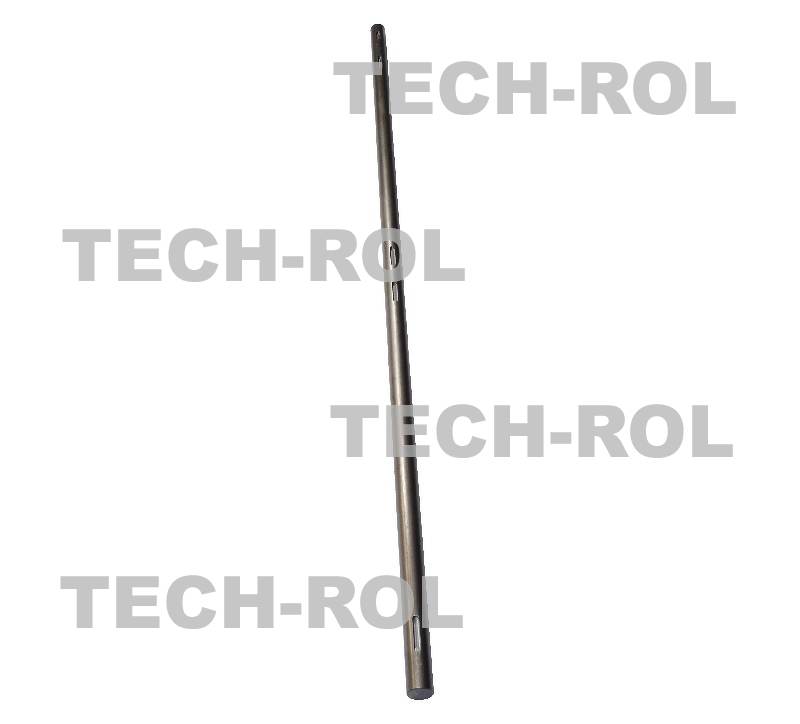 Wał rozrzutnika tylny całkowity 190cm fi-40mm wpusty 10mm Rozrzutnik