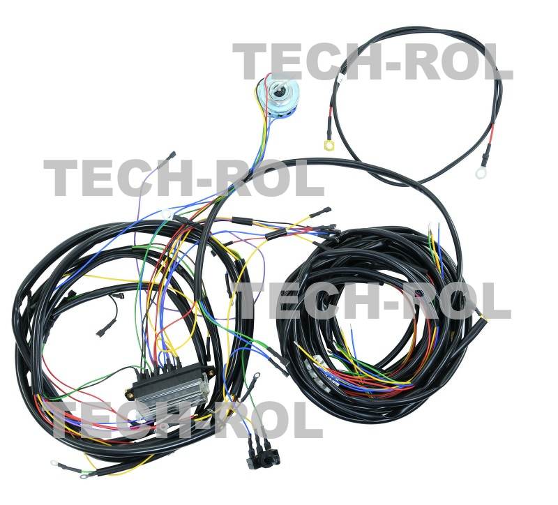 Wiązka elektryczna łączona wersja GOLD na alternator skrzynka