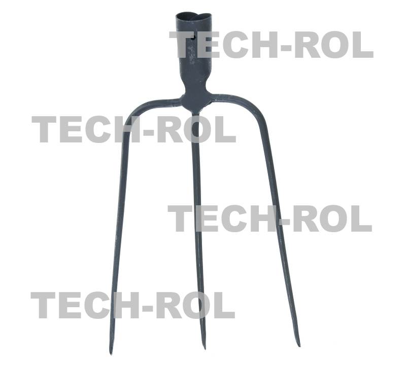 Widły gospodarcze 3 zębne nieoprawione hartowane W3 Ermet