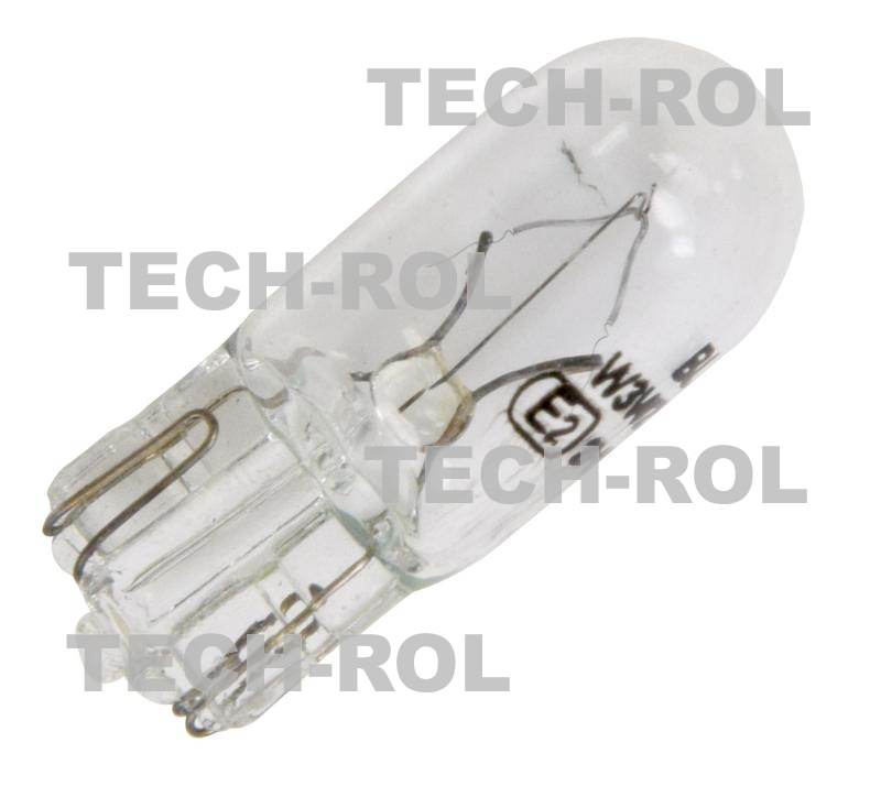 Żarówka całoszklana 12V 3W T10 1970 Bosma 10szt