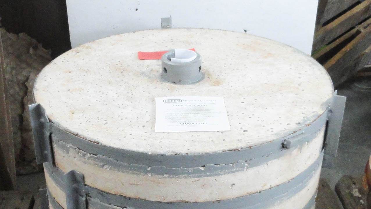 Kamień Ruchomy Fi-500 Szary Śrutownik H-123