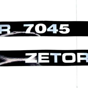 Komplet Znaków - Emblematów Zetor 7045