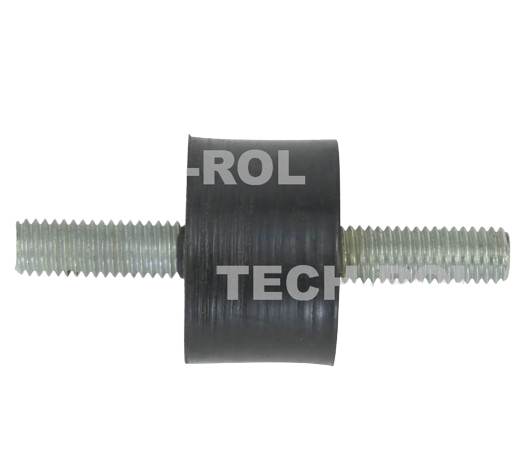 Amortyzator gumowo-metalowy 30x20 typ A dwie śruby z gwintem M8 4szt