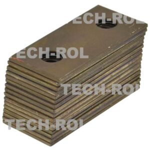 Bijaki głowicy 3x45x93 dwa otwory fi-14 mm w zestawie 16 sztuk twardość