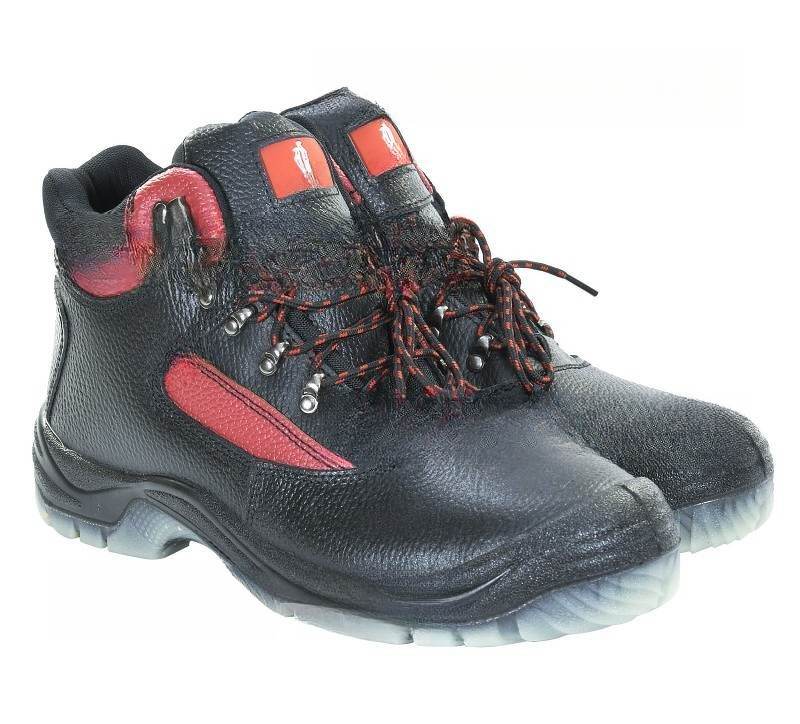 Buty trzewiki skórzane 41 z metalowym podnoskiem TPU sk. 102S3 Urgent