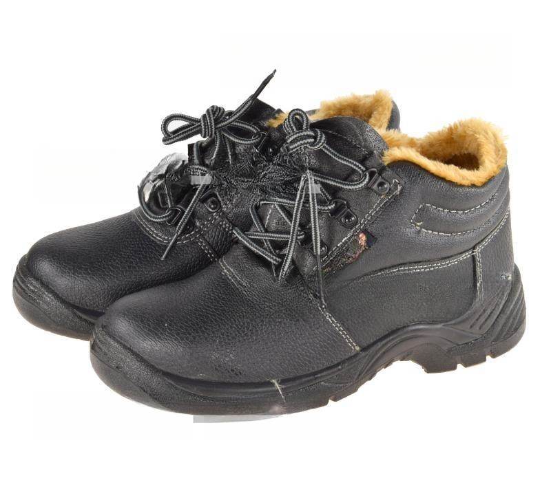 Buty trzewiki zimowe ocieplane 46 z metalowym podnoskiem 106SB Urgent