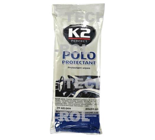 Chusteczki nawilżane do czyszczenia kokpitu z połyskiem opakowanie 24