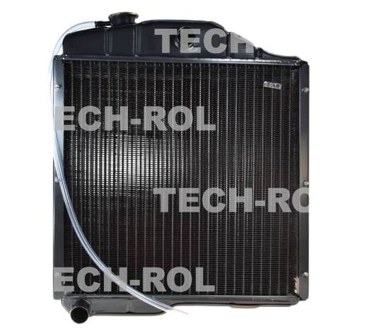 Chłodnica wody 5-rzędowa miedziana mocowanie dolne do Zetor 5011-7045