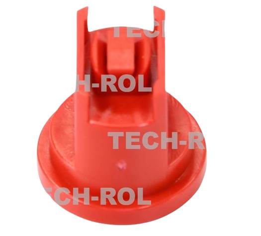 Dysza szczelinowa czerwona dwustrumieniowa antyznoszeniowa 3m/s Opryskiwacz