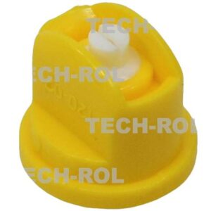 Dysza szczelinowa żółta 02 z wkładką ceramiczną Opryskiwacz AP120-02C
