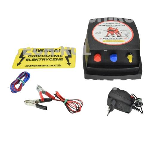 Elektryzator uniwersalny EBS-872 zasilacz w komplecie do ogrodzenia