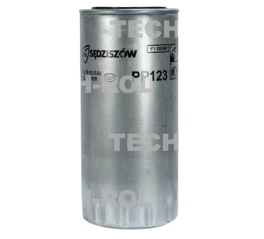 Filtr oleju do MF Claas Fendt PP123 PP-12.3 Sędziszów PZL