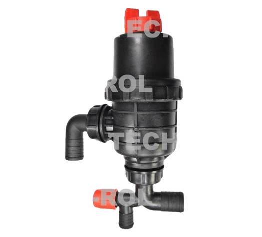 Filtr ssawny fi-32 mm typ ARAG mały z zaworem odcinającym sito-ze stali