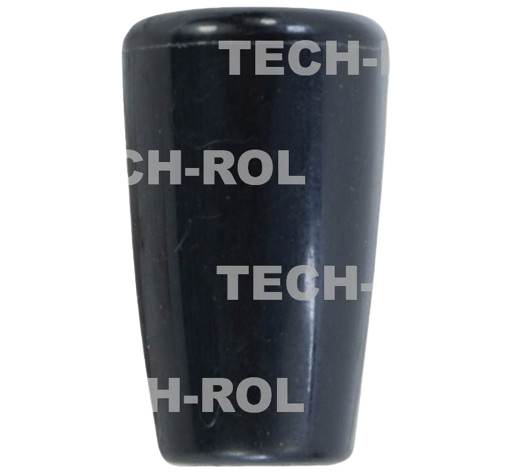 Gałka na dźwignię czarna podłużna wysokość 42 mm gwint metryczny M8