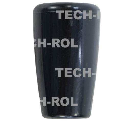 Gałka na dźwignię czarna podłużna wysokość 42 mm gwint metryczny M10